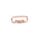 Pandora ékszer ME styling Peace rozé feliratos láncszem 789698C00
