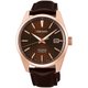 Seiko Presage Sharp Edge rozé barna férfi óra SPB170J1