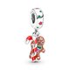 Pandora ékszer Mézeskalács emberke függő ezüst charm 799637C01