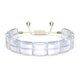 Swarovski Letra fehér kristály karkötő holddal 5615863