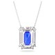Swarovski Chroma kék kristályos nyaklánc 5600625
