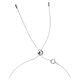Swarovski Chroma kék kristályos nyaklánc 5600625