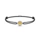Thomas Sabo Kéttónusú családfa állítható textil karkötő LS132-543-7-L22