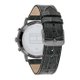 Tommy Hilfiger Evan fekete bőr szíjas dual time férfi óra 1710395
