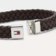 Tommy Hilfiger Barna fonott bőr férfi karkötő mágneskapoccsal 2790330