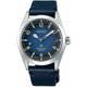 Seiko Prospex Alpinist bőrszíjas kék számlapos férfi óra SPB157J1