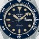 Seiko 5 Sports ezüst színű kék számlapos férfi óra SRPD71K1