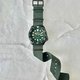 Seiko 5 Sports Sense Style zöld nato szíjas férfi óra SRPD77K1