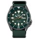 Seiko 5 Sports Sense Style zöld nato szíjas férfi óra SRPD77K1