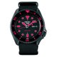 Seiko 5 Sports Street Style fekete rózsaszín kijelzős férfi óra SRPD83K1
