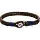 Tommy Hilfiger Dupla soros barna bőr férfi karkötő 2790196S