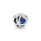 Pandora ékszer Kék örökkévalóság körök ezüst charm 790065C07