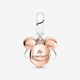 Pandora ékszer Disney Mickey egér kéttónusú dupla függő charm 780112C01