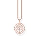 Thomas Sabo Rozé arannyal bevont ezüst nyaklánc forgó életfa medállal KE2148-416-14-L45v