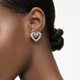Swarovski Una ezüst színű bedugós fülbevaló 5625535