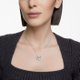 Swarovski Una ezüst színű nyaklánc kristályokkal 5625533