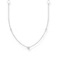 Thomas Sabo Hosszú ezüst nyaklánc szivekkel KE2155-051-14-L90v