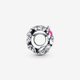 Pandora ékszer Áttört árvácska ezüst charm 790759C01