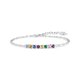 Thomas Sabo Ezüst állítható karkötő színes kövekkel SCA150333