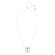 Swarovski Hollow ezüst színű nyaklánc kristályokkal 5636501
