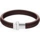 Tommy Hilfiger Fonott mintás barna bőr karkötő 2790376