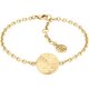 Tommy Hilfiger Arany színű karkötő virágmintás medállal 2780593