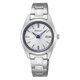 Seiko Ezüst színű női óra kék mutatókkal SUR463P1