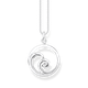 Thomas Sabo Fehér hullám ezüst nyaklánc KE2143-051-14-L45v