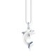 Thomas Sabo Kék köves delfin ezüst nyaklánc KE2144-644-1-L45