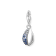 Thomas Sabo Kék köves kauri kagyló ezüst charm 1894-945-7