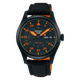 Seiko 5 Sports Street Style fekete titán férfi óra SRPH33K1