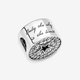 Pandora ékszer Pávé és csillag gratulálunk ezüst charm 790793C01