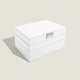 Stackers Fehér classic ékszerdoboz szett 70796