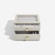 Stackers Bézs classic 2 fiókos ékszerdoboz szett 76060