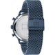 Tommy Hilfiger Leonard kék mesh szíjas férfi óra 1791990