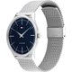 Tommy Hilfiger Adrian ezüst színű mesh szíjas férfi óra 1710468