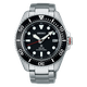 Seiko Prospex fekete solar búvár karóra SNE589P1