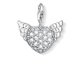 Thomas Sabo Szárnyas szív ezüst charm 0626-051-14