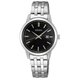 Seiko Classic fémcsatos fekete számlapos női karóra SUR409P1