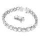 Swarovski Millenia triliáns csiszolású ezüst színű karkötő 5622451
