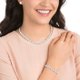 Swarovski Angelic ezüst színű ékszer szett karkötővel 5367853