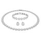 Swarovski Angelic ezüst színű ékszer szett karkötővel 5367853