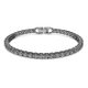 Swarovski Tennis deluxe ruthénium bevonatú karkötő kristályokkal 5514655