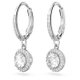 Swarovski Constella ezüst színű függő fülbevaló kristályokkal 5636270