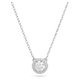 Swarovski Constella ezüst színű nyaklánc apró kristályokkal 5636264