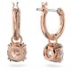 Swarovski Constella rozé függő fülbevaló kristállyal 5639975