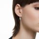 Swarovski Constella ezüst színű függő fülbevaló kristállyal 5636717