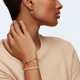 Swarovski Nazar szeme rozé függő fülbevaló kristályokkal 5425857