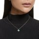 Swarovski Ginger arany tónusú nyaklánc zöld kristályokkal 5642939