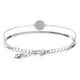 Swarovski Ginger ezüst színű karperec kék kristállyal 5642950